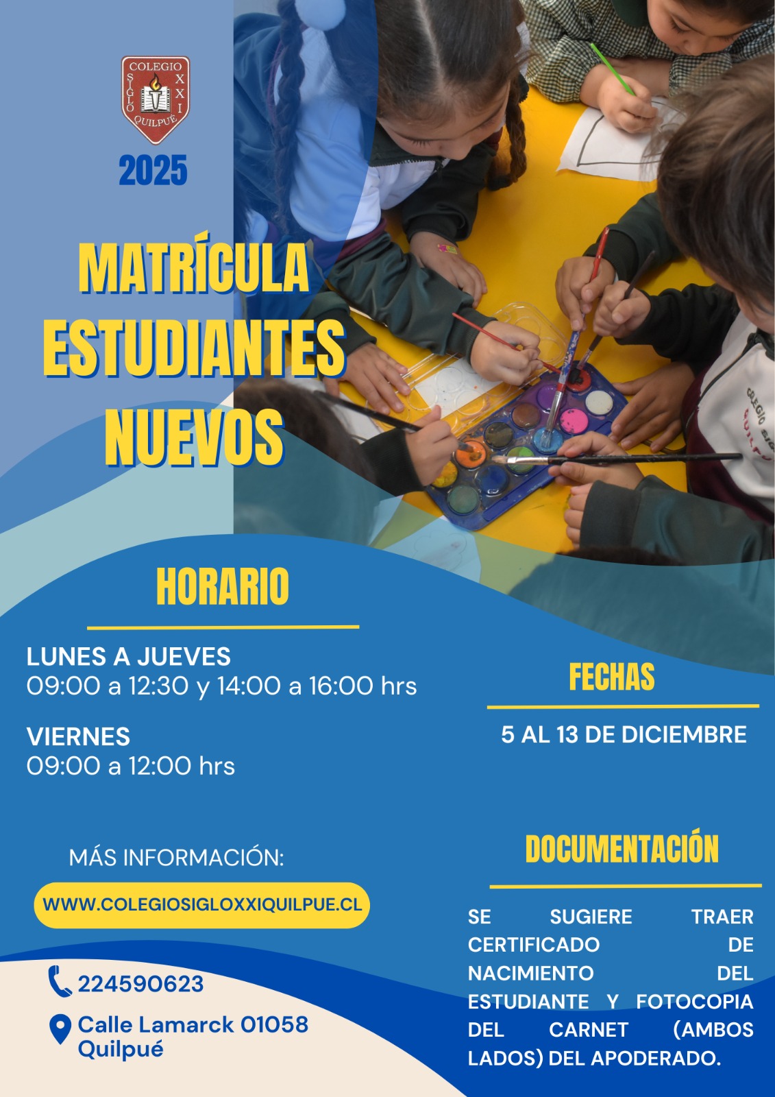 Matrícula estudiantes nuevos